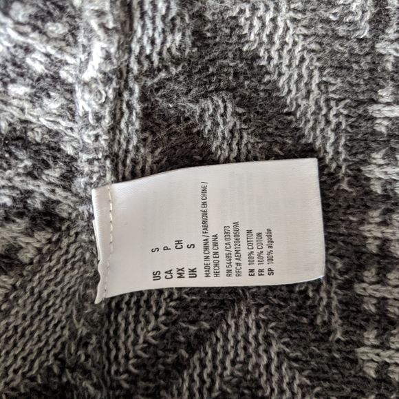 American Eagle / Oversized open front cardigan / S - Picture 4 of 6